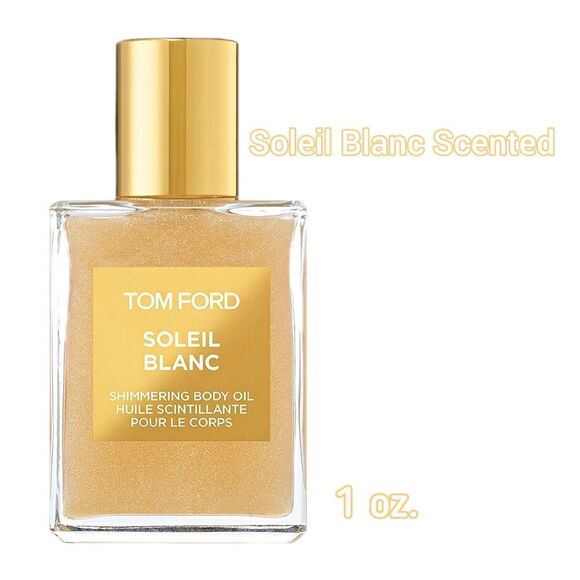 Tom Ford Gilt Blush Highlighter, Soleil Blanc Body Oil & Paradiso Lipstick - Picture 8 of 16